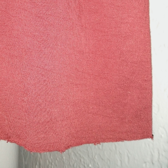 Victoria's Secret Brick Red Tank Top Stretch Moda International Stretchy Knit S - Picture 4 of 6